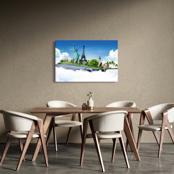 Obraz - Cesta okolo sveta (90x60 cm)