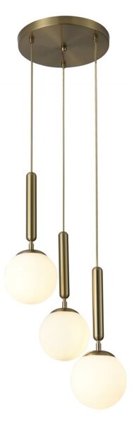 Rabalux 5353 Divina závesné svietidlo 370mm 3xE14 3x9W IP20 zlatá