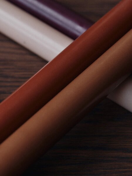 Ferm Living Sviečky Pure set 4ks, roseate blend