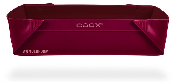 Rozkladacia silikónová forma coox WUNDERFORM CLASSIC L, vínová