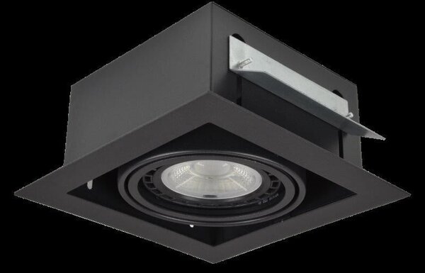 AZZARDO AZ2869 TECHNOline NOVA BLACK/BLACK zápustné svietidlo 1xES111/GU10 50/40W IP20 čierna/čierna