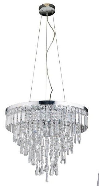 AZZARDO AZ2108 DECOline KALABRIA PENDANT/TOP stropné/závesné svietidlo 6xG9 40W IP20 číre sklo