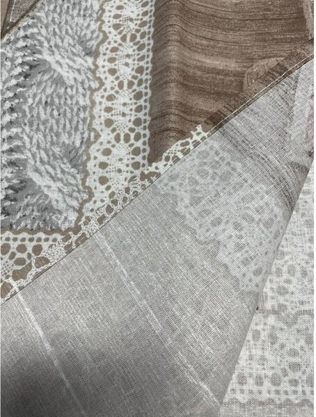 Viacúčelová bavlnená prikrývka Shabby love červené srdiečka Farba Červená Rozmery 250x290 cm