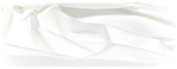 Látka bavlna biela Made in Italy Farba Biela Rozmery Šírka 140 cm