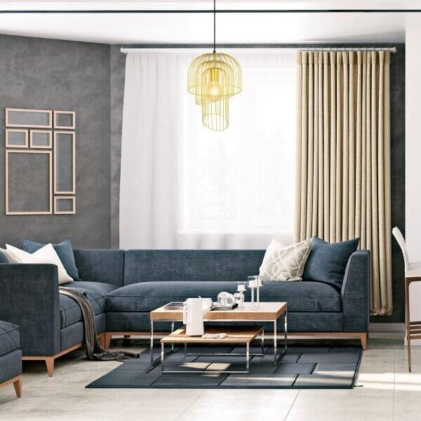 Rabalux 6228 Rowena závesné svietidlo 280mm 1xE27 1x60W IP20 zlatá
