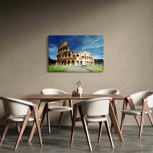 Obraz - Koloseum v Ríme, Taliansko (90x60 cm)