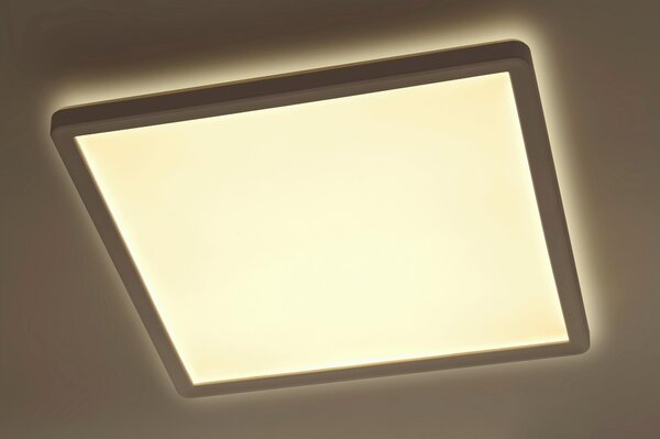 STROPNÉ LED SVIETIDLO, 29,3/29,3/2,8 cm Novel - Interiérové svietidlá