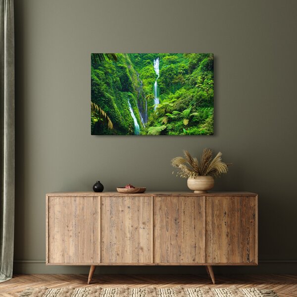 Obraz - Vodopády Madakaripura, východná Java, Indonézia (90x60 cm)