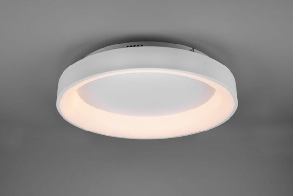 TRIO 671290131 GIRONA stropné svietidlo LED D600mm 48W/5600lm 2700-6000K biela matná, stmievateľné, diaľkový ovládač
