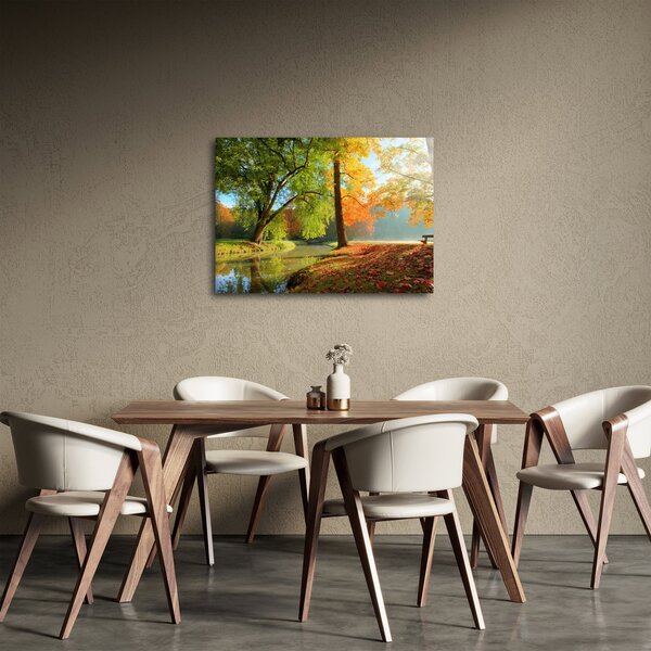 Obraz - Pokojná jesenná krajina (70x50 cm)