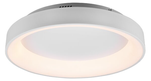 TRIO 671290131 GIRONA stropné svietidlo LED D600mm 48W/5600lm 2700-6000K biela matná, stmievateľné, diaľkový ovládač