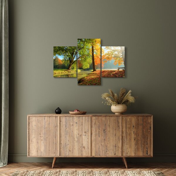 Obraz - Pokojná jesenná krajina (90x60 cm)