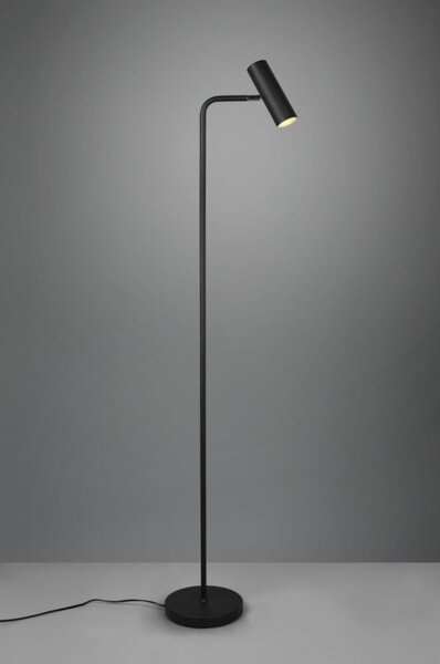 TRIO 412400132 MARLEY stojacia lampa 1xGU10 čierna matná