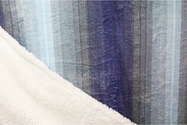 Deka Fashion s barančekom 160x210 cm modrá Farba Modrá Rozmery 160x210 cm