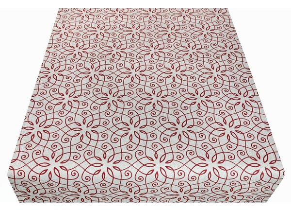 Vianočné behúň na stôl Hviezdy bordové s lurexom 50x150 cm Made in Italy Farba Bordová Rozmery 50x150 cm
