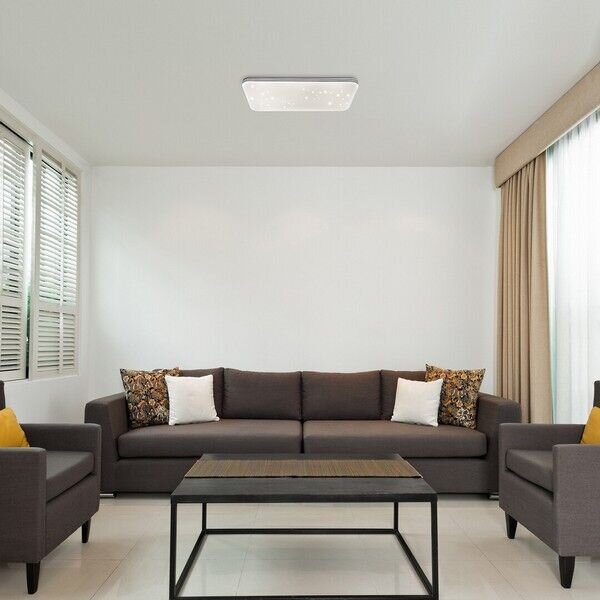 Rabalux 3410 Oscar stropné svietidlo LED 36W/2520lm 4000K 33 x 63,5cm starlight efekt, biela