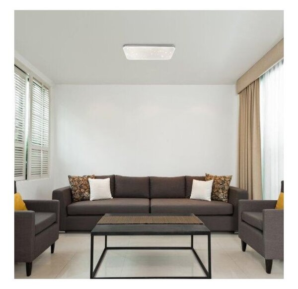 Rabalux 3410 Oscar stropné svietidlo LED 36W/2520lm 4000K 33 x 63,5cm starlight efekt, biela