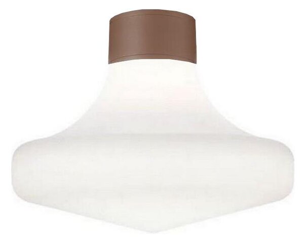Ideal Lux - Vonkajšie stropné svietidlo CLIO 1xE27/42W/230V IP44 hnedé