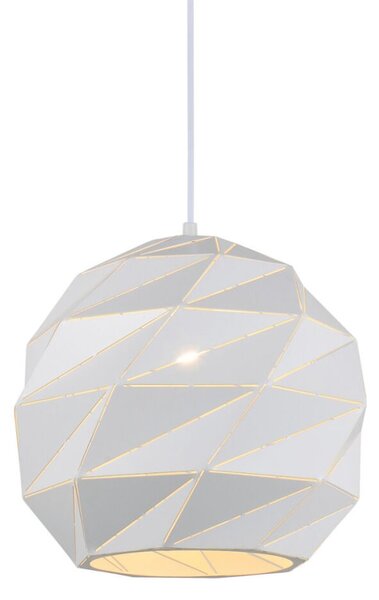 Italux PND-2424-1L-WH závesné svietidlo Palermo D320mm 1x40W E27 biela