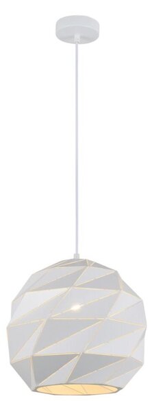 Italux PND-2424-1L-WH závesné svietidlo Palermo D320mm 1x40W E27 biela