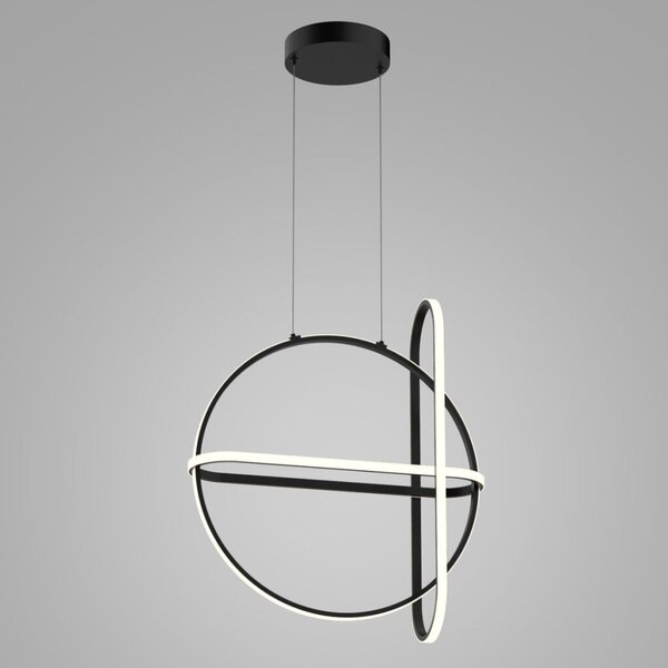 Italux PND-29772750-3A-BK LED závesné svietidlo Cerrila 48,6W/2000lm 3000K čierna, stmievateľné