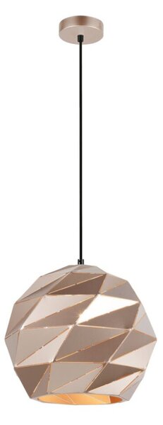Italux PND-2424-1L-GD závesné svietidlo Palermo D320mm 1x40W E27 zlatá