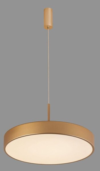 Italux 5361-830RP-GD-3 LED závesné svietidlo Orbital D400mm 30W/1800lm 3000K zlatá, biela