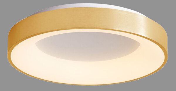Italux 5304-850RC-GD-3 LED stropné svietidlo Giulia D600mm 50W/2750lm 3000K zlatá, biela