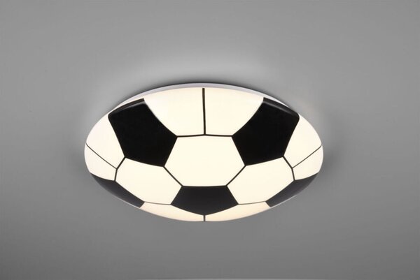 TRIO R62941101 KLOPPI stropné svietidlo LED D360mm 12W/1000lm 3000K, biela, čierna