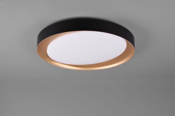 TRIO R62712402 ZETA stropné svietidlo LED D485mm 24W/1920lm 2700-6500K, čierna, biela, stmievateľné, diaľkové ovládanie