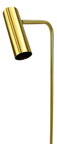 Stojacie Lampa Dyberg Larsen, Skagerrak, Zlatá / Mosadz, Obývacia izba, Kov, Moderný