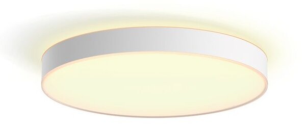 Philips HUE LED White Ambiance 41166/31/P6 Devere L kúpelňové stropné svietidlo 33,5W 4300lm 2200-6500K IP44 42,5cm biele stmievateľné BlueTooth + HUE Switch