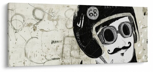 Obraz - Pretekár (120x50 cm)
