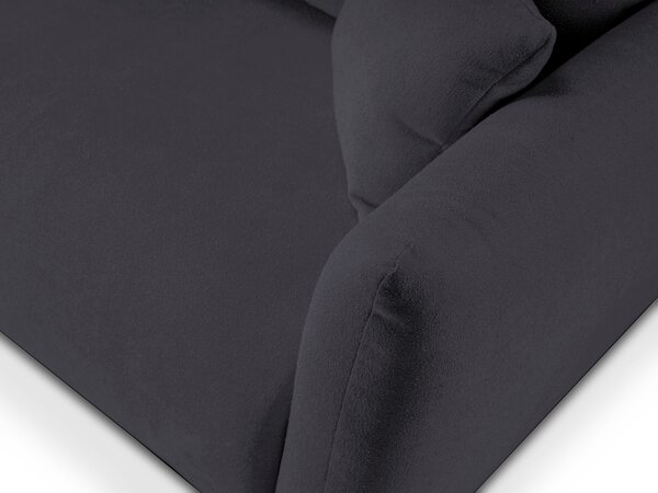 Rozkladacia pohovka Allora - tmavosivá