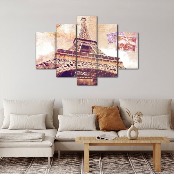 Obraz - Pohľad z Paríža (150x105 cm)