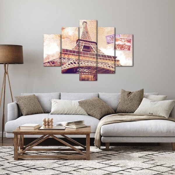 Obraz - Pohľad z Paríža (150x105 cm)