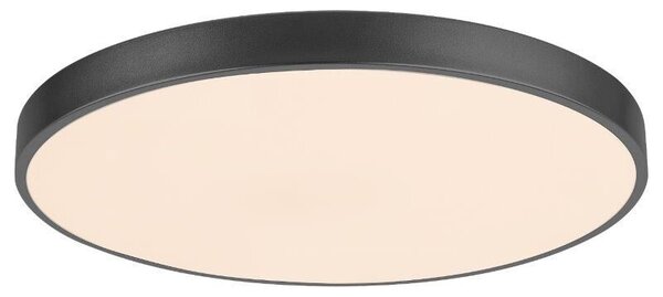 RABALUX 3316 Tesia stropné svietidlo LED D600mm 60W/5000lm 3000-6000K matná čierna, biela, stmievateľné, diaľkové ovládanie