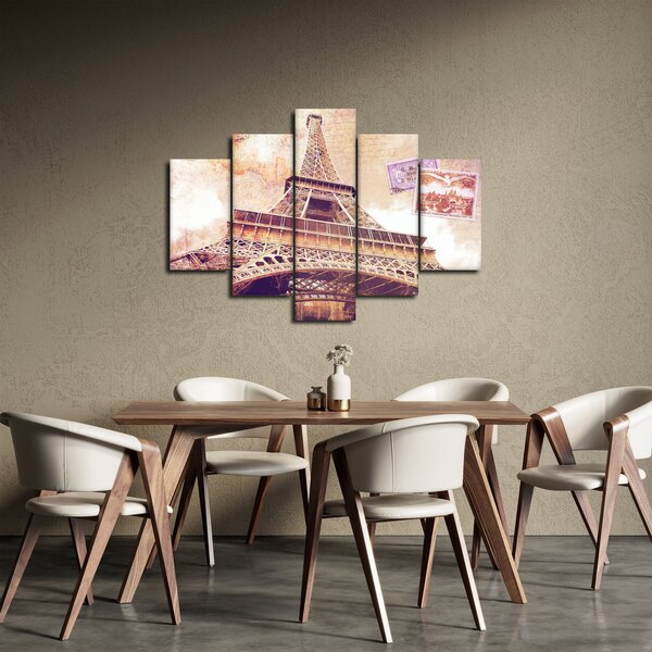 Obraz - Pohľad z Paríža (150x105 cm)