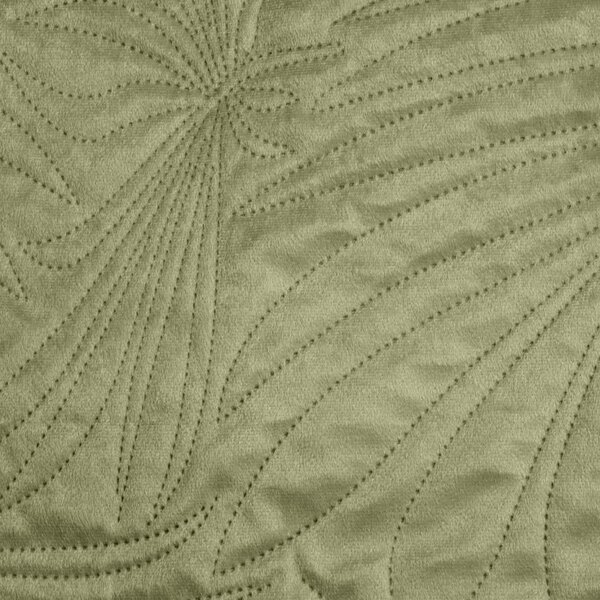 Zamatový prehoz na posteľ Luiz4 svetlozelený new Farba Zelená Rozmery 170x210 cm