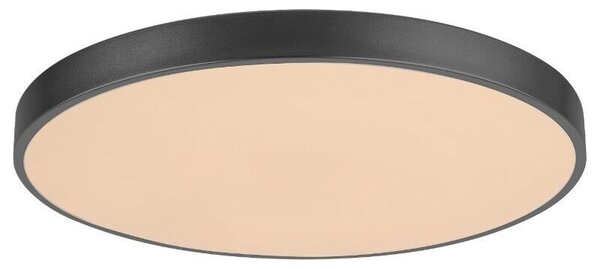 RABALUX 3316 Tesia stropné svietidlo LED D600mm 60W/5000lm 3000-6000K matná čierna, biela, stmievateľné, diaľkové ovládanie