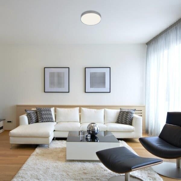 RABALUX 3315 Tesia stropné svietidlo LED D400mm 36W/2600lm 4000K strieborná, biela