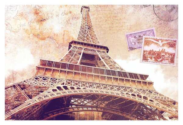 Obraz - Pohľad z Paríža (90x60 cm)