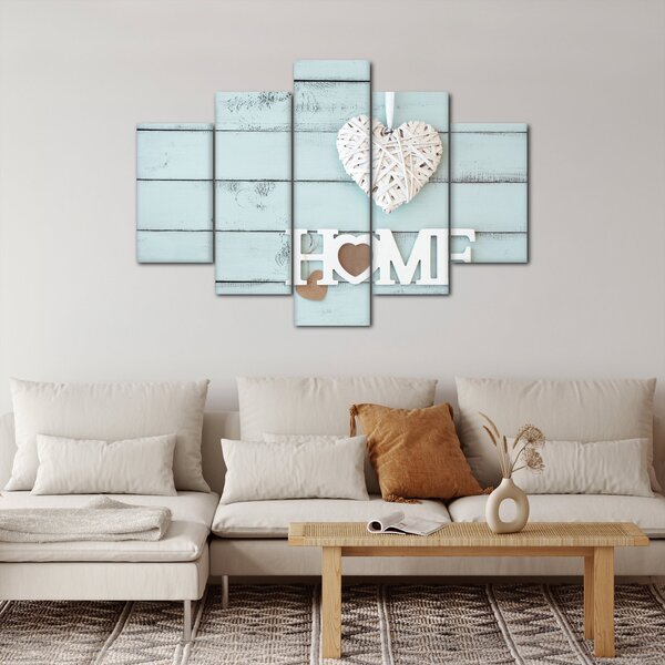 Obraz - I love home (150x105 cm)