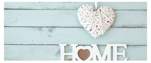 Obraz - I love home (120x50 cm)