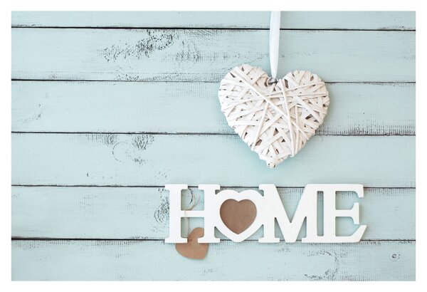 Obraz - I love home (90x60 cm)