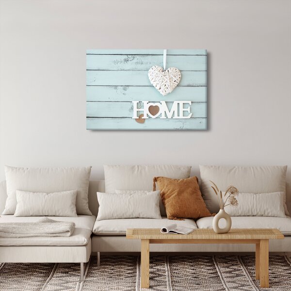 Obraz - I love home (90x60 cm)
