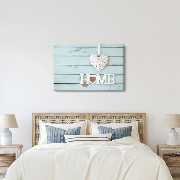Obraz - I love home (90x60 cm)
