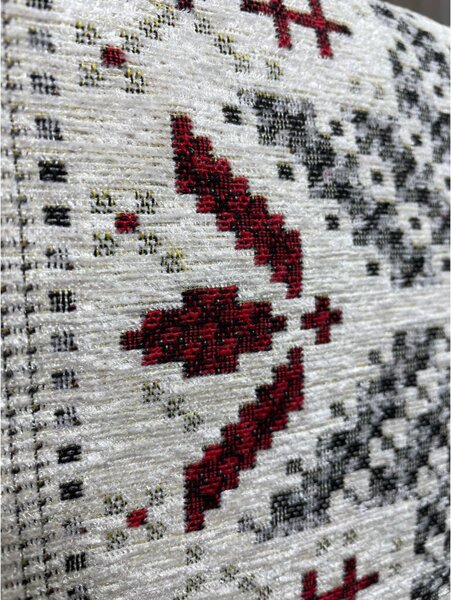 Vianočný gobelínový behúň na stôl Trikot Chenille IT024 Farba Viacfarebná Rozmery 40x130 cm