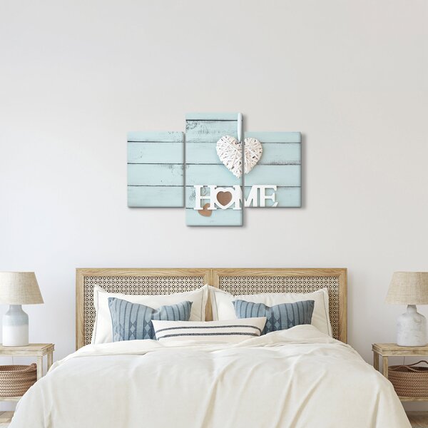 Obraz - I love home (90x60 cm)