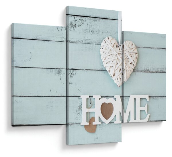 Obraz - I love home (90x60 cm)